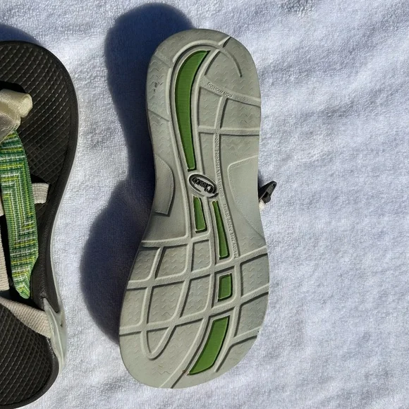 Grey Green Chaco Sandals - Picture 4 of 5